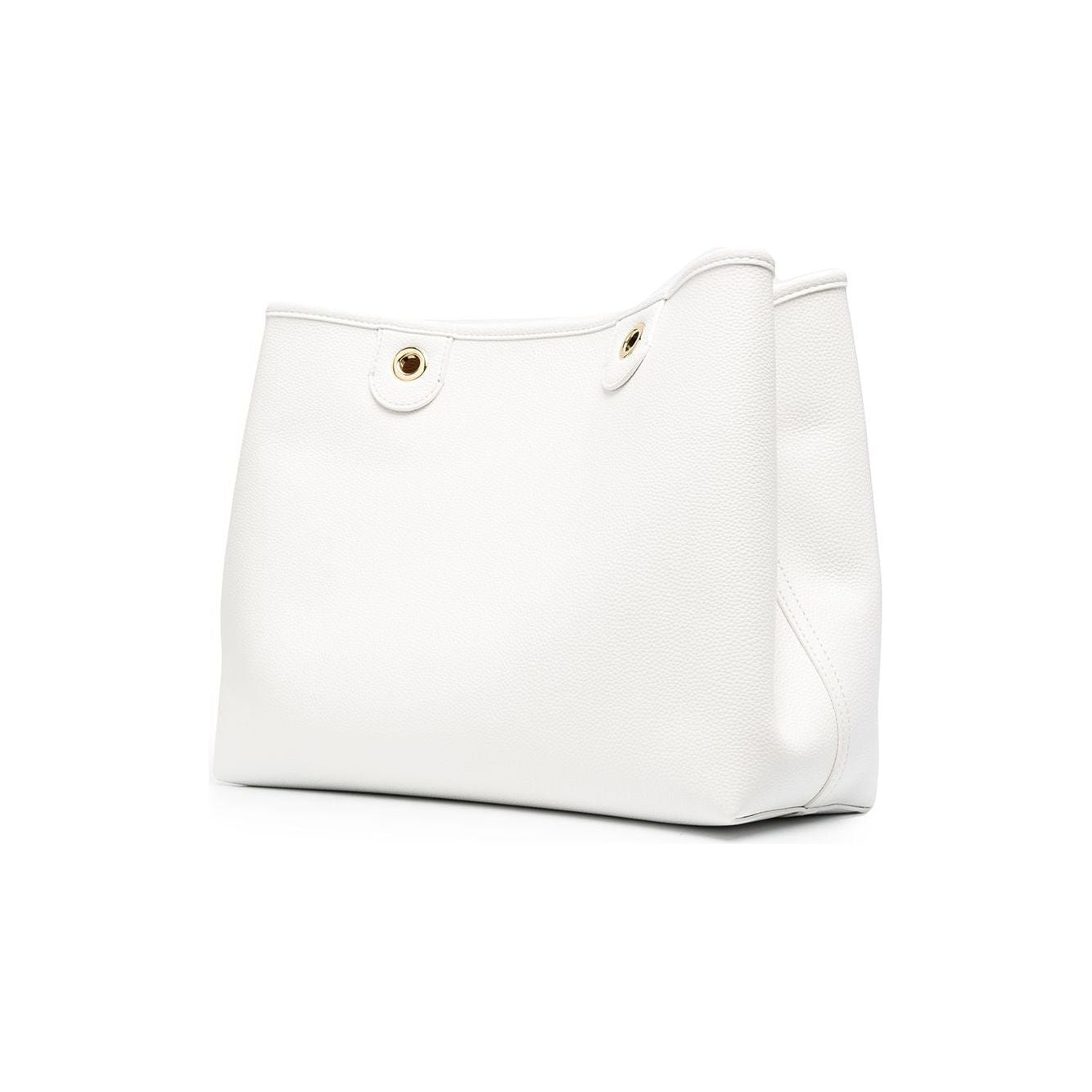 Front view with bag zipped and handles upright.