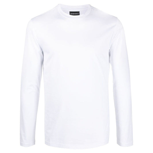 Emporio Armani ASV sweater white Topwear Emporio Armani White Smoke