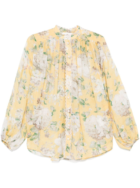 Zimmermann Shirts Yellow