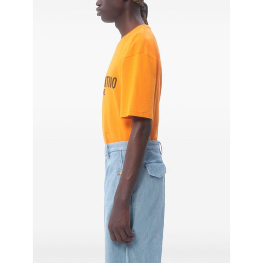 Valentino T-shirts and Polos Orange Topwear Valentino