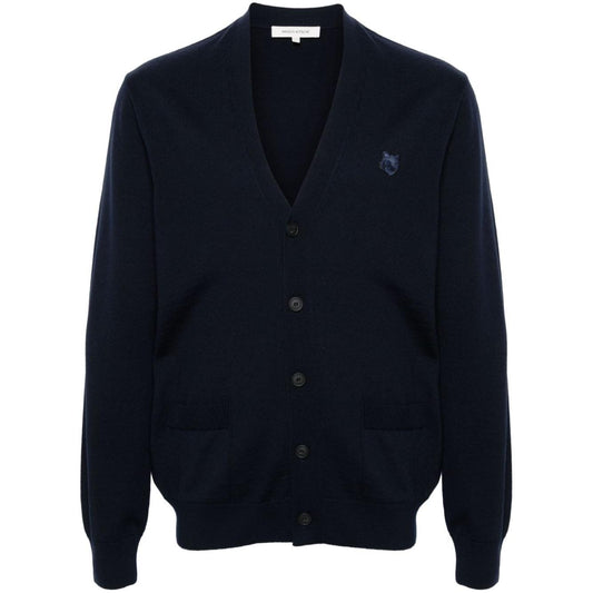 MAISON KITSUNE' Sweaters Blue Topwear Maison Kitsune