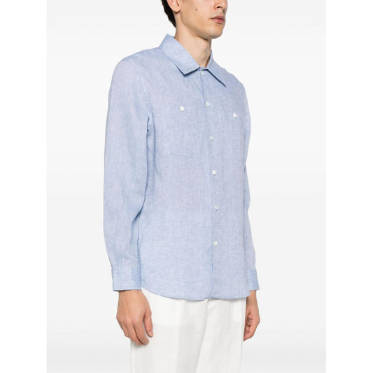 Brunello Cucinelli linen shirt Shirts Brunello Cucinelli Lavender