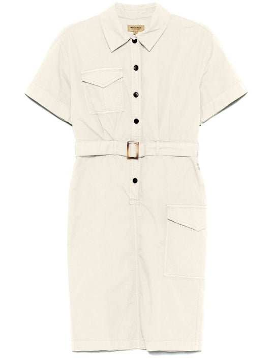 Woolrich belted shirt dress