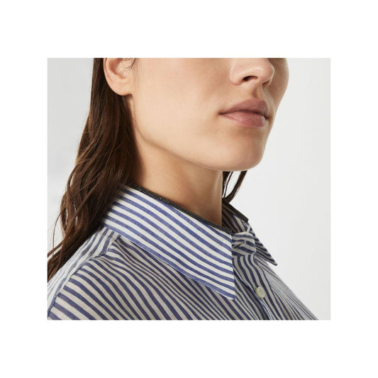 Brunello Cucinelli Shirts Clear Blue Shirts Brunello Cucinelli Light Gray