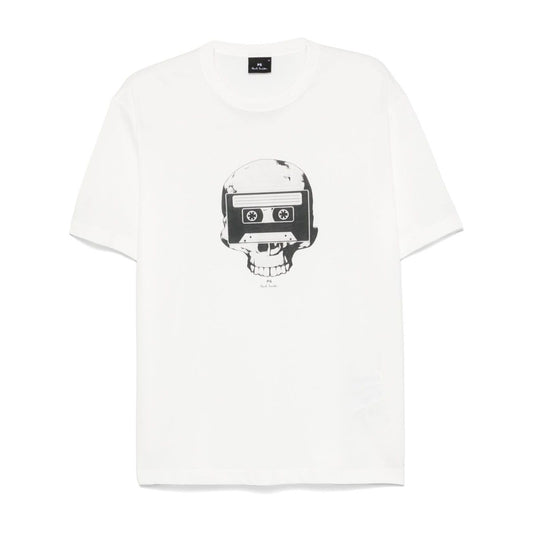 PS By Paul Smith T-shirts and Polos White high_inventory,LDin,Men,Men > Clothing,Men > Clothing > Topwear,Spring - Summer 2025,Yes Eu M2R220XPP470502-P25