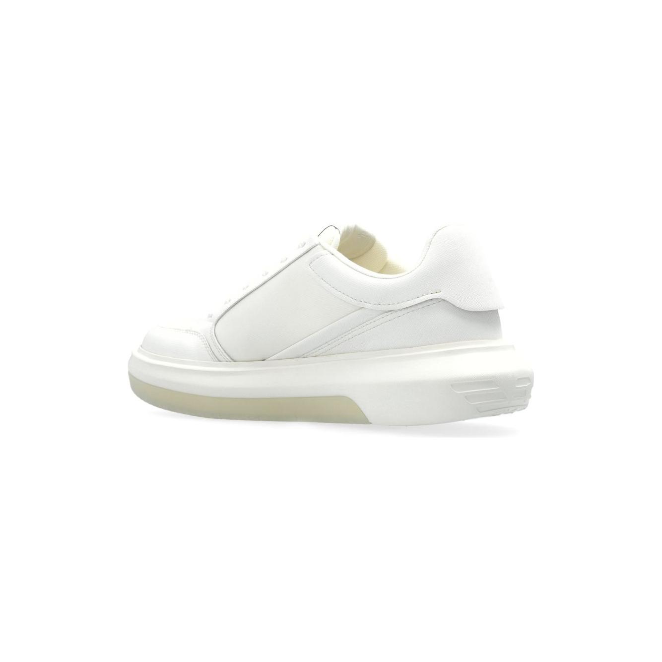 Emporio Armani Sneakers With Logo Sneakers Emporio Armani Beige