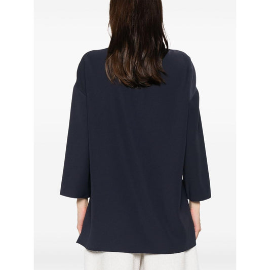 Emporio Armani cady blouse Topwear Emporio Armani Dark Slate Gray