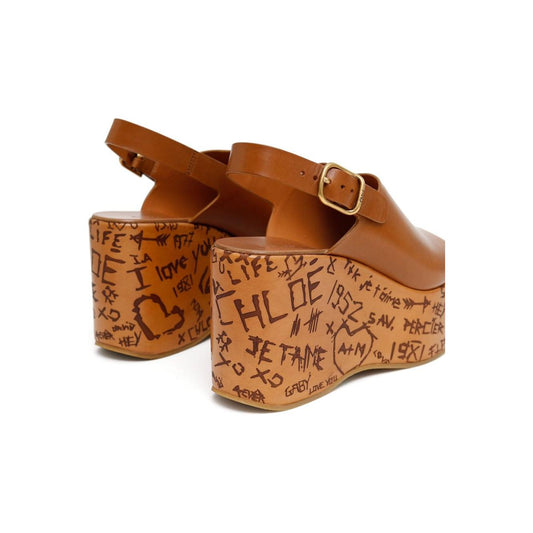 Chloè Chloé 130mm Maxime wedge sandals Sandals Chloè Sienna