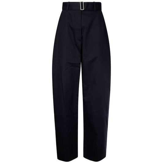STUDIO NICHOLSON Trousers Blue Trousers Studio Nicholson Black