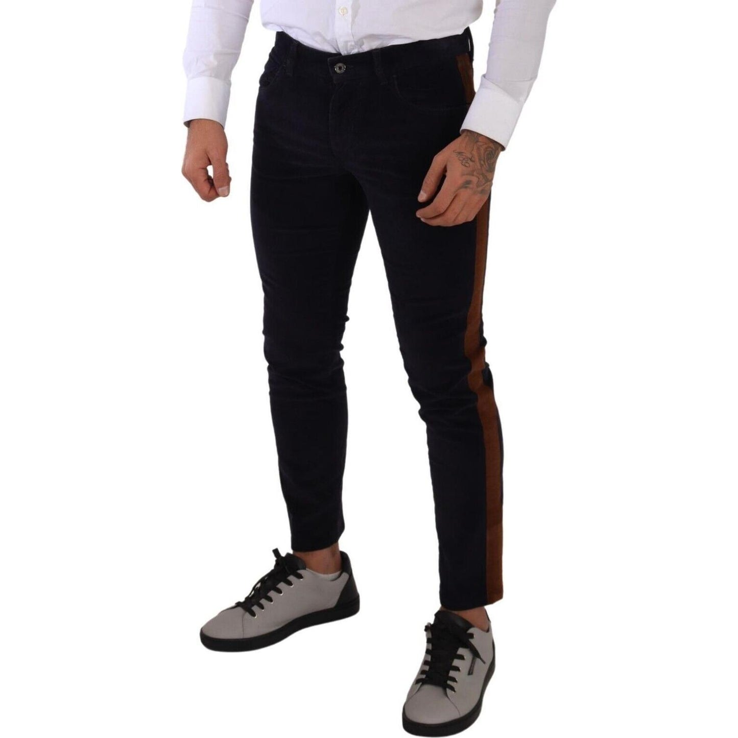 Dolce & Gabbana Elegant Slim Fit Denim for the Modern Man Dolce & Gabbana