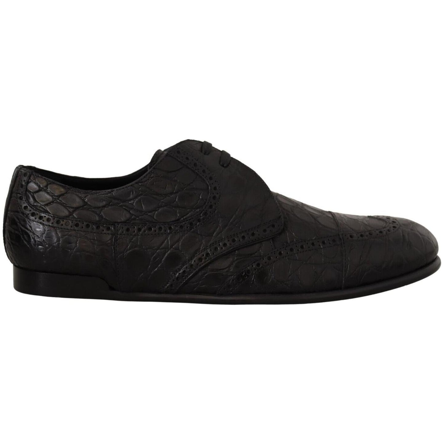 Dolce & Gabbana Exquisite Exotic Leather Derby Shoes Dolce & Gabbana