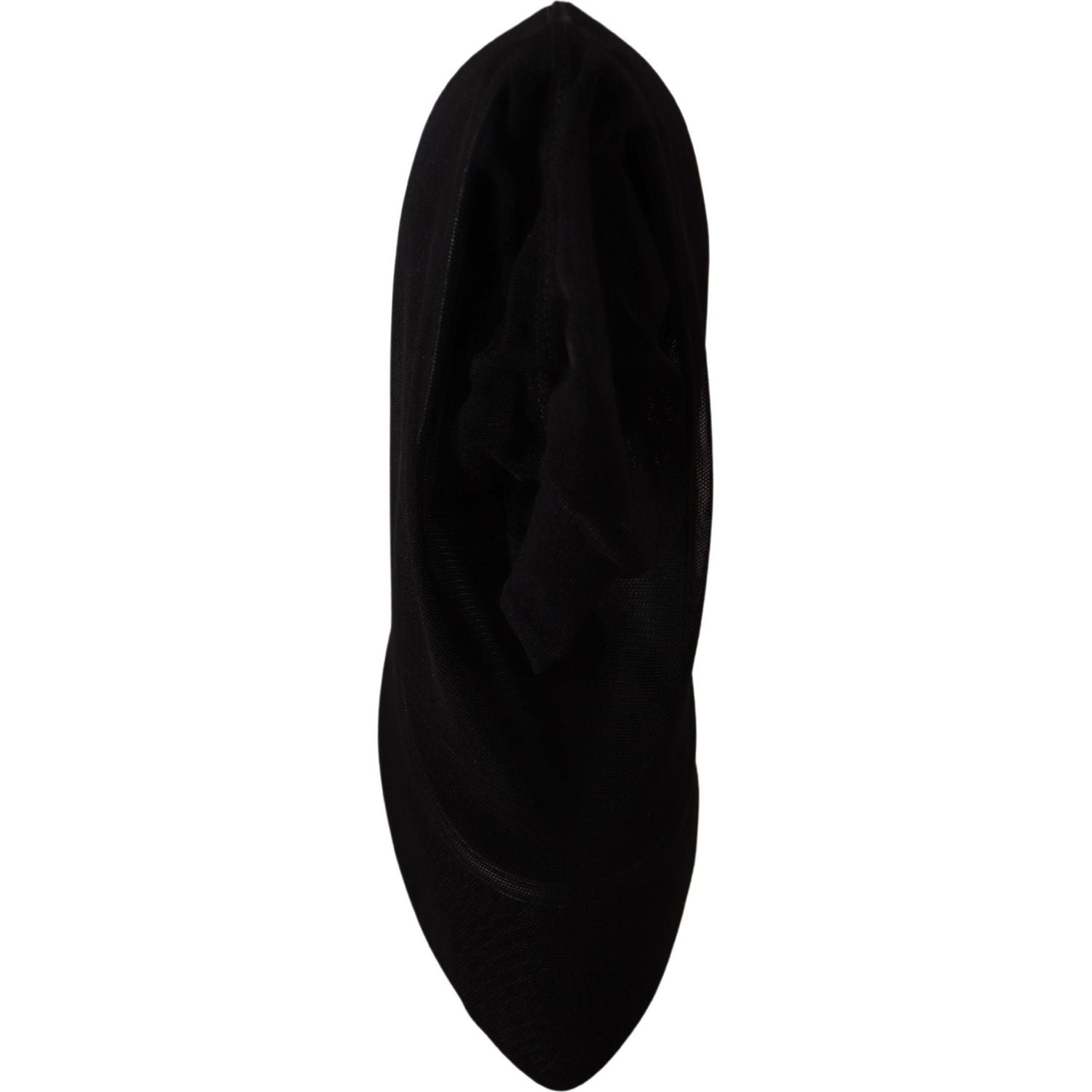 حذاء أنيق أسود اللون من Dolce &amp; Gabbana مع جوارب مطاطية