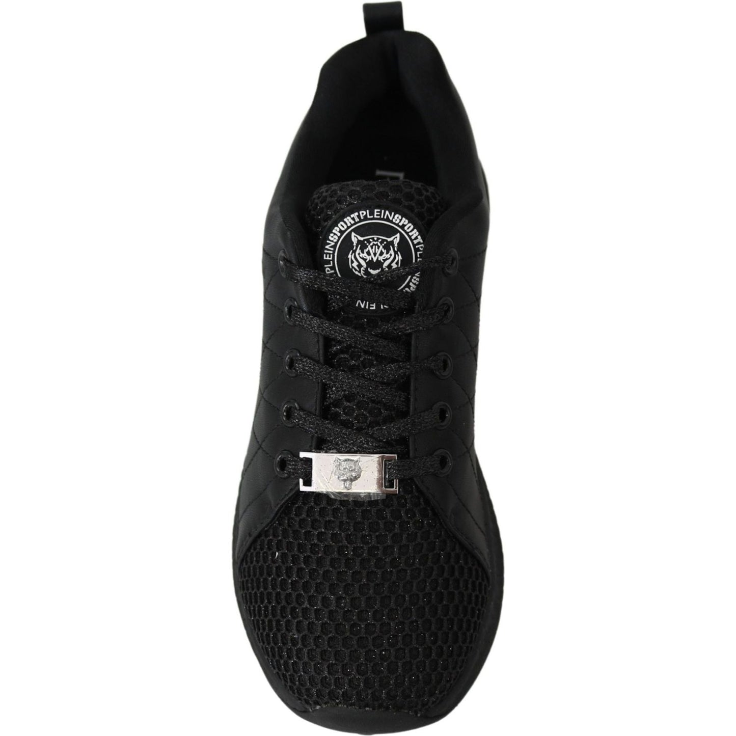 Plein Sport Exquisite Black Runner Gisella Sports Sneakers Plein Sport