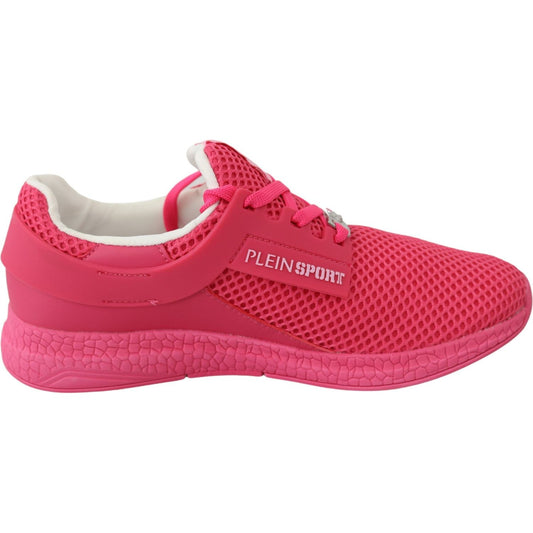 Plein Sport Elegant Fuxia Runner Becky Sneakers Plein Sport