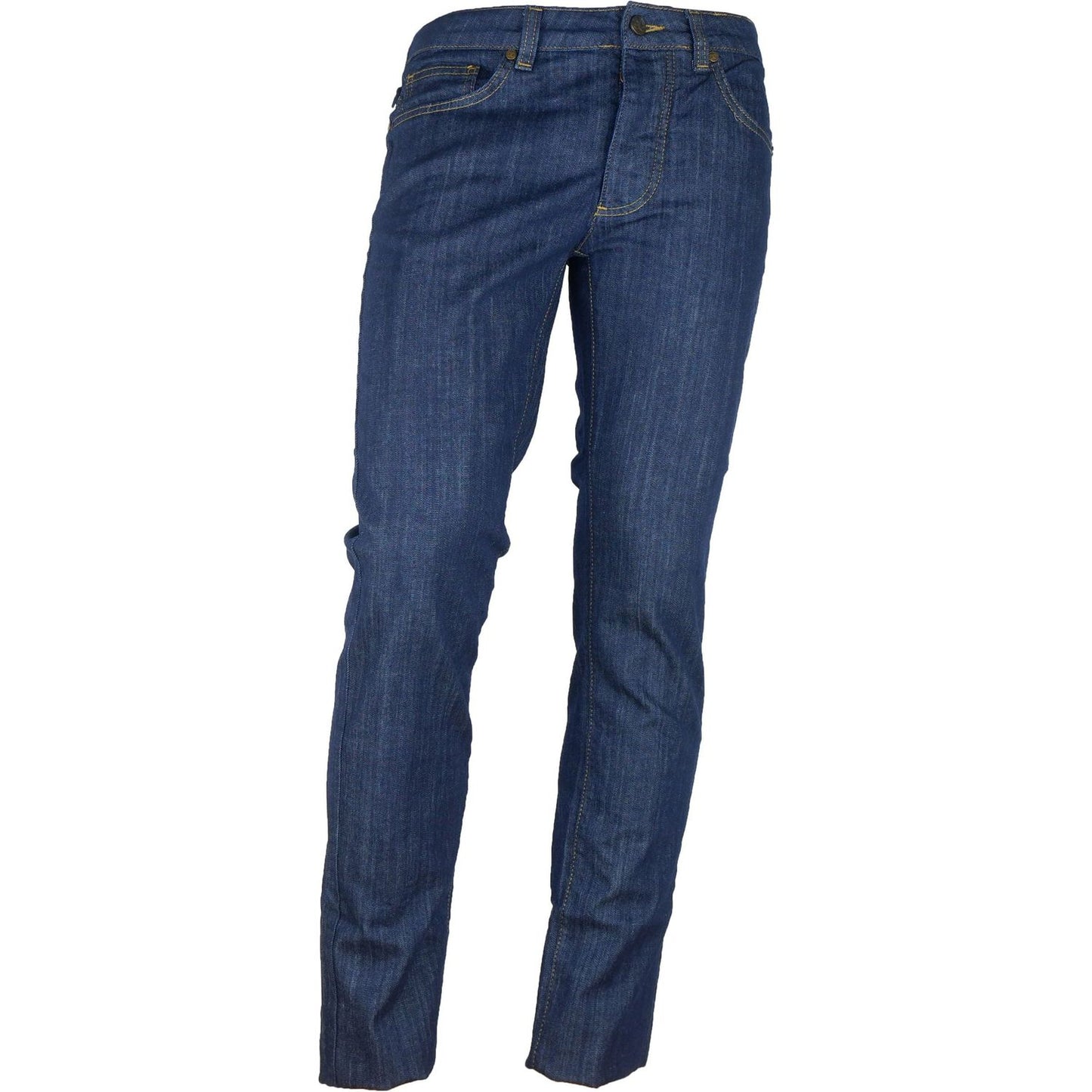Cavalli Class Blue Cotton Jeans & Pants