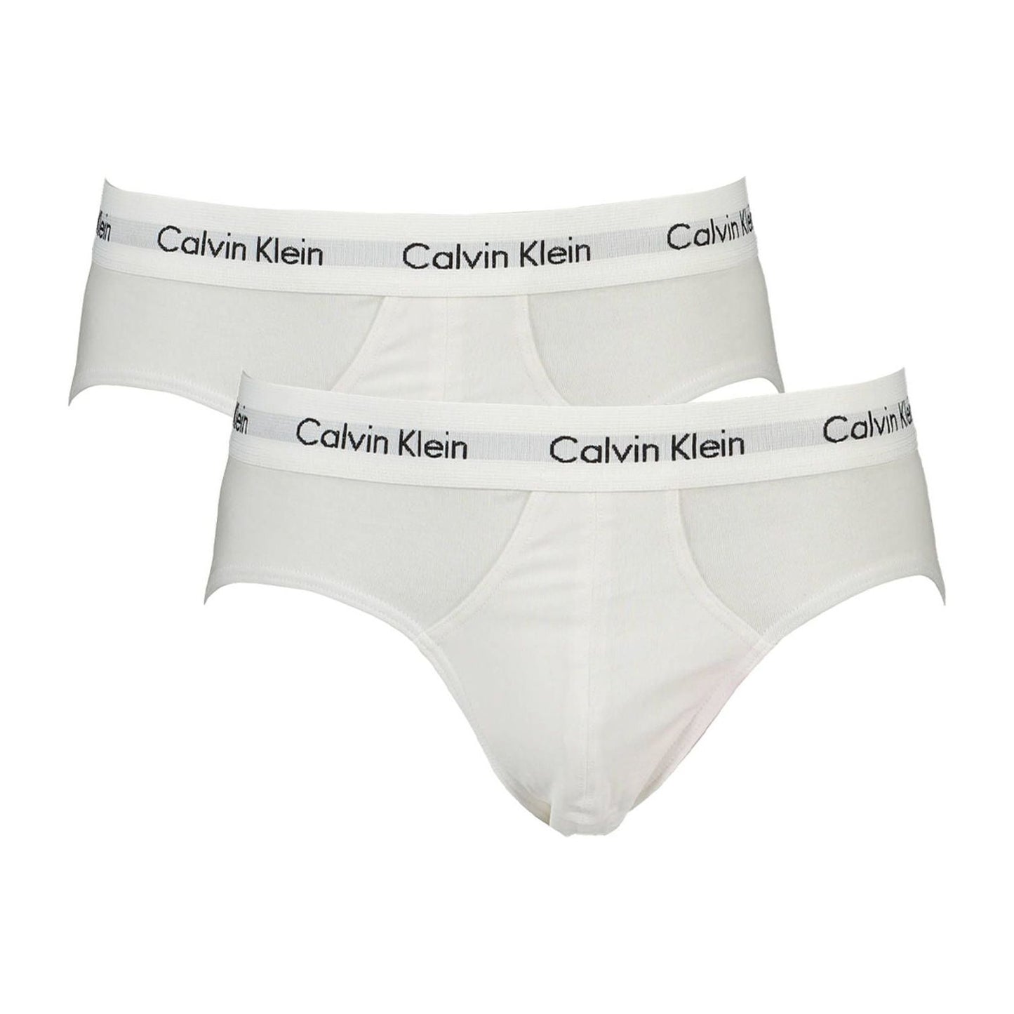 Calvin Klein White Cotton Men Brief Calvin Klein