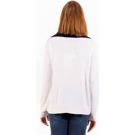 Love Moschino White Wool Women Sweater Love Moschino