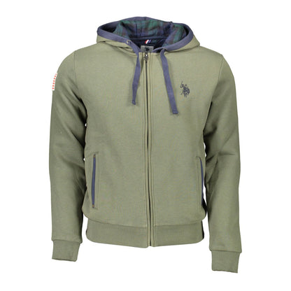 U.S. POLO ASSN. Verde Cotton Men Sweatshirt