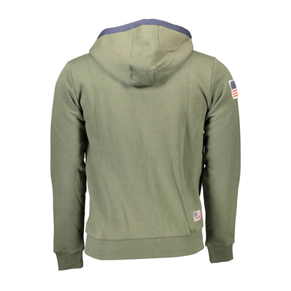 U.S. POLO ASSN. Verde Cotton Men Sweatshirt