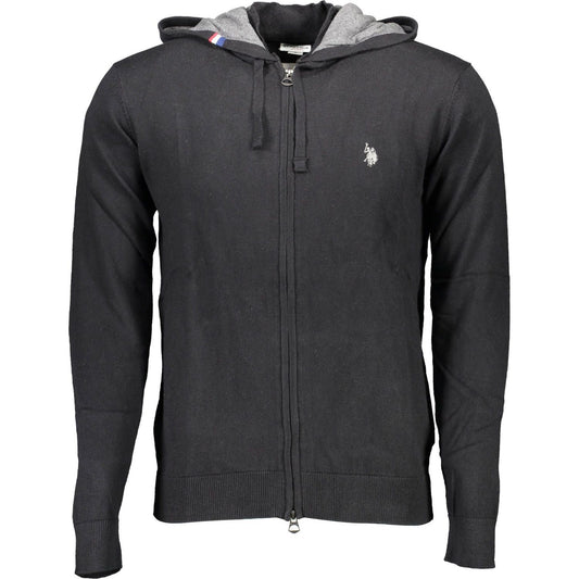 U.S. POLO ASSN. Black Cotton Men Sweater U.S. POLO ASSN.