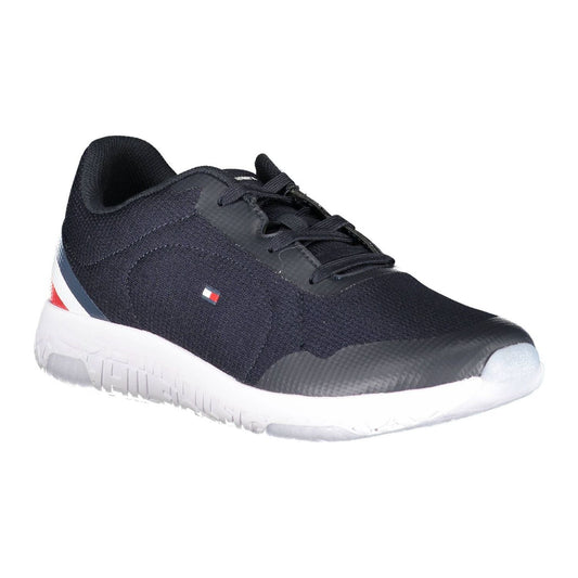 Tommy Hilfiger Blue Polyester Men Sneaker Tommy Hilfiger