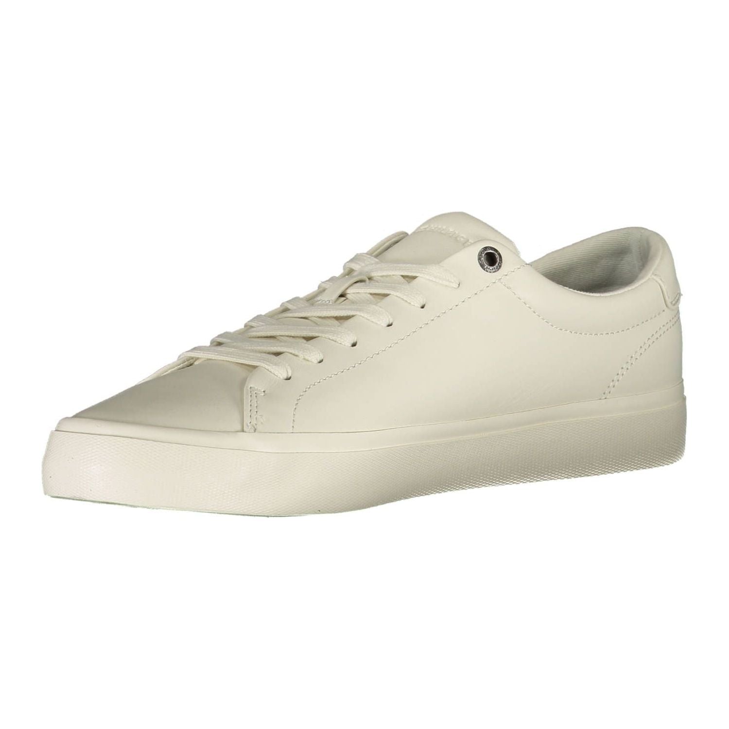 Tommy Hilfiger White Leather Men Sneaker