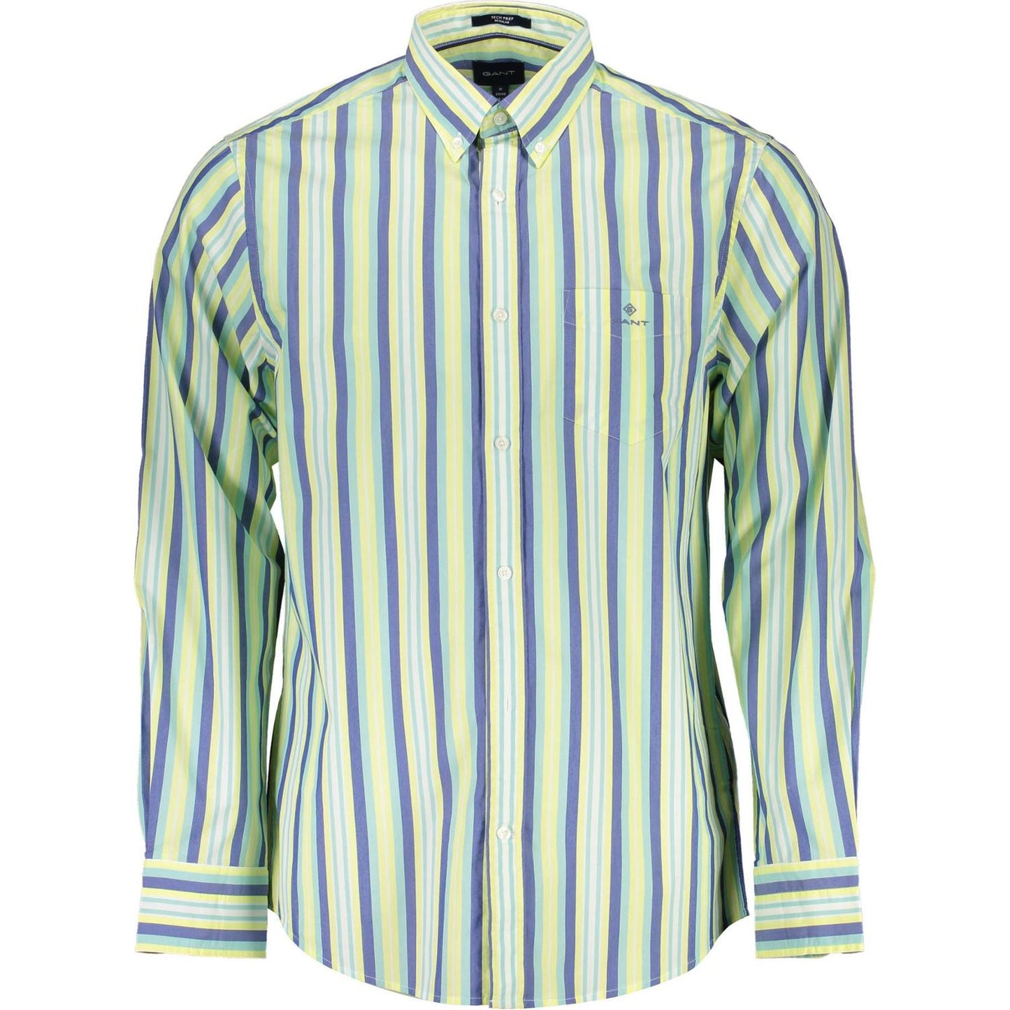 Gant Yellow Cotton Men Shirt Gant