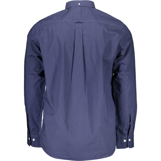 Gant Blue Cotton Men Shirt Gant