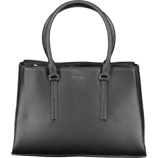 Calvin Klein Black Polyester Women Handbag Calvin Klein