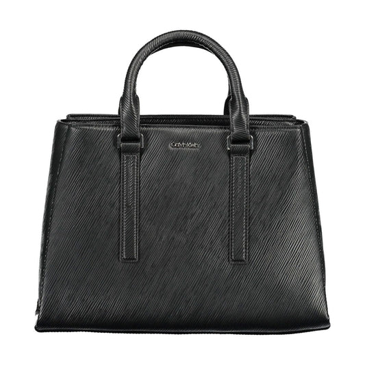 Calvin Klein Black Polyester Women Handbag Calvin Klein