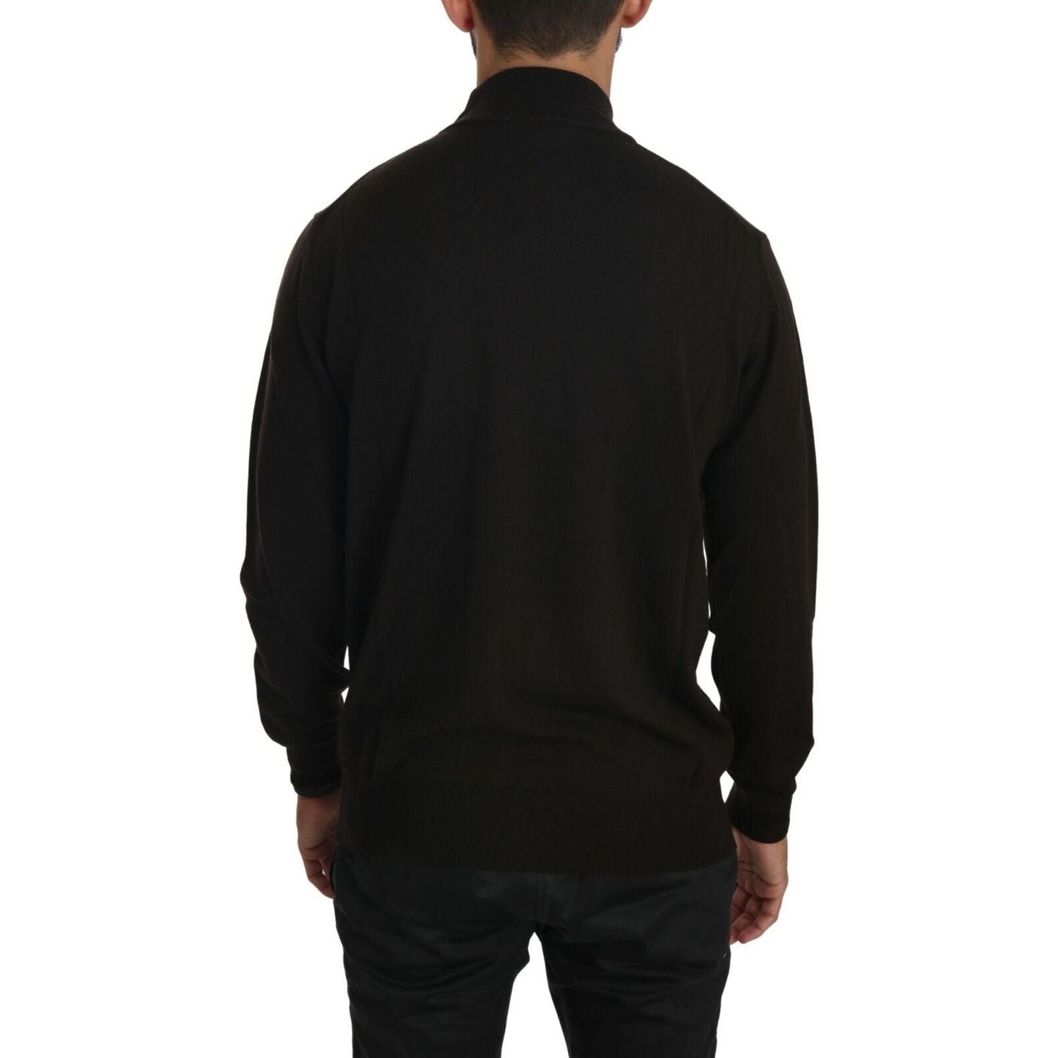 سترة MILA SCHÖN الأنيقة المصنوعة من الصوف البكر باللون البني