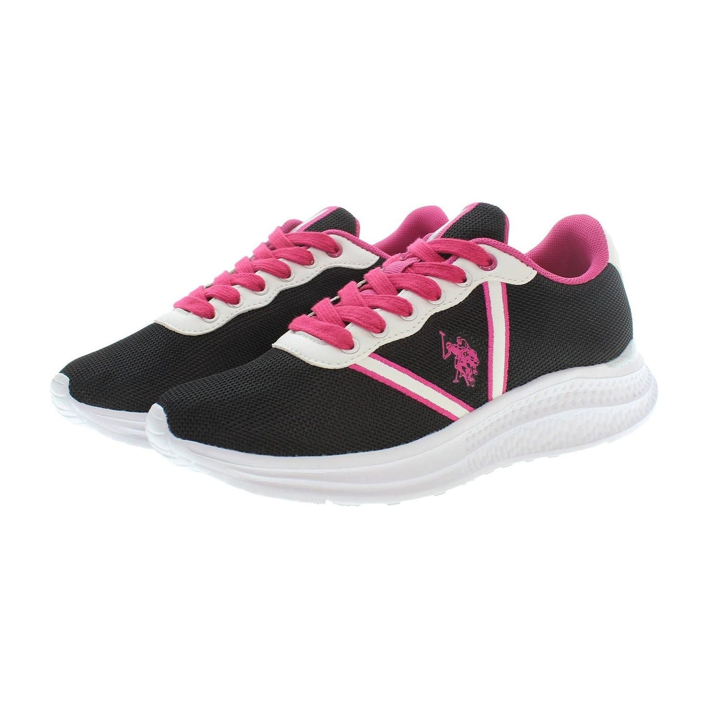 U.S. POLO ASSN. Black Polyester Women Sneaker U.S. POLO ASSN.