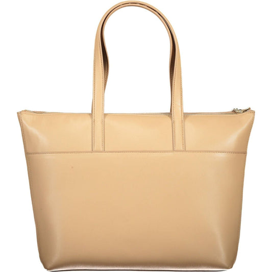 Calvin Klein Beige Polyester Women Handbag Calvin Klein