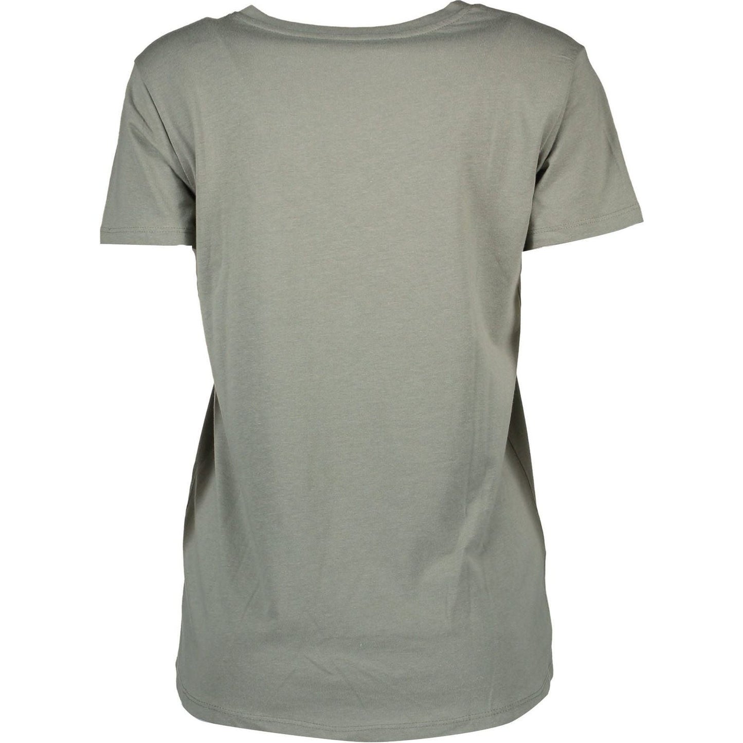 Silvian Heach Green Cotton Women T-Shirt Silvian Heach