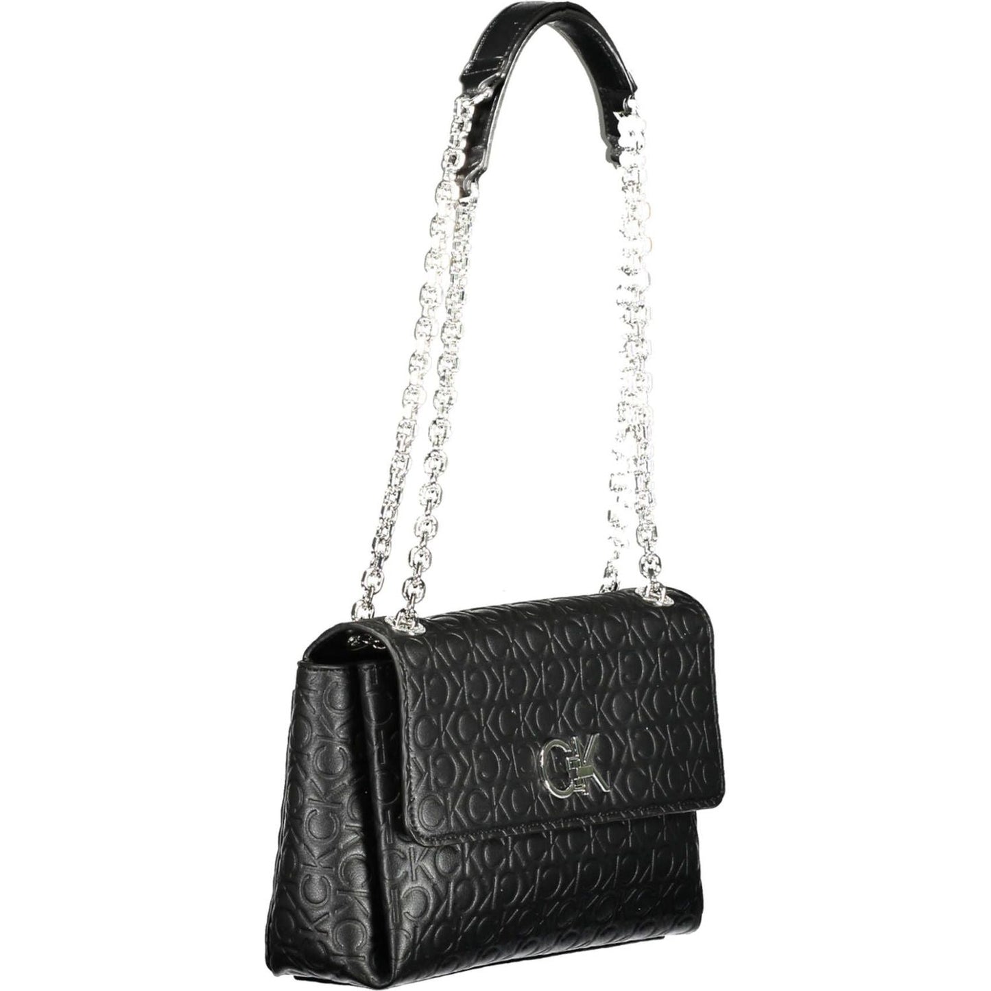 Calvin Klein Black Polyester Women Handbag Calvin Klein