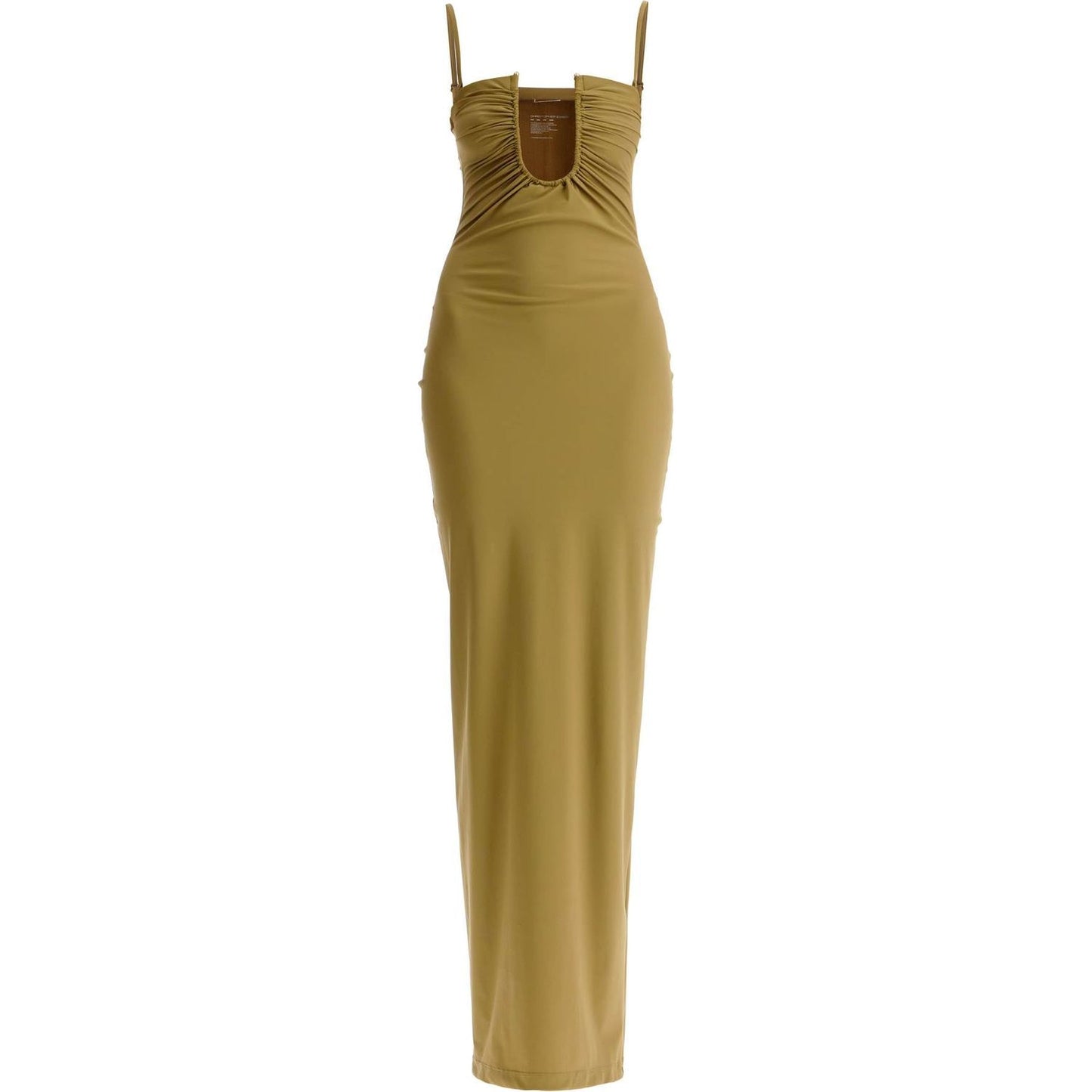 Christopher Esber maxi lycra dress with u-neckline Dresses Christopher Esber