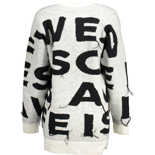 Desigual White Polyamide Women Sweater Desigual