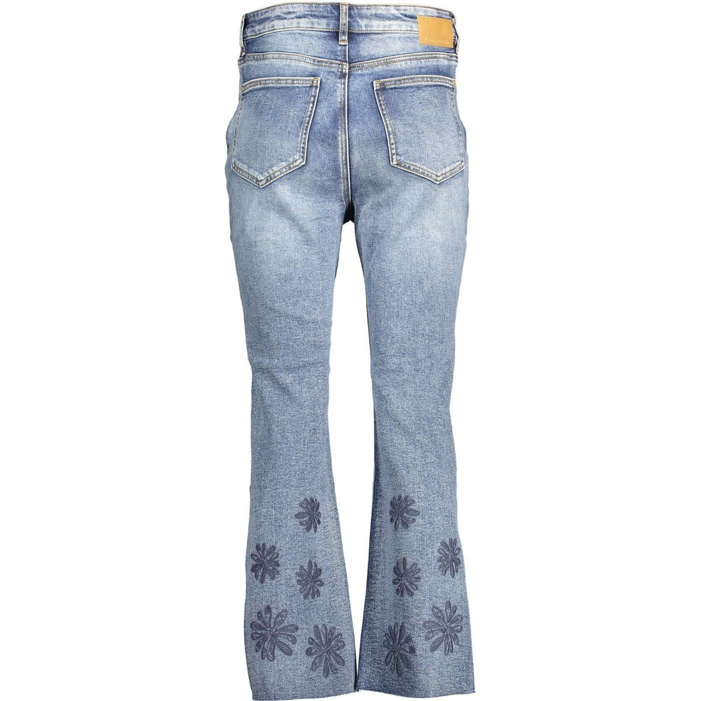 Desigual Blue Cotton Women Jeans Desigual