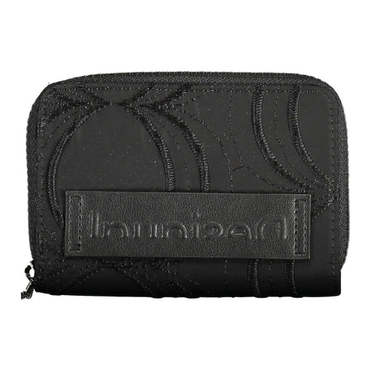 Desigual Black Polyester Women Wallet Desigual