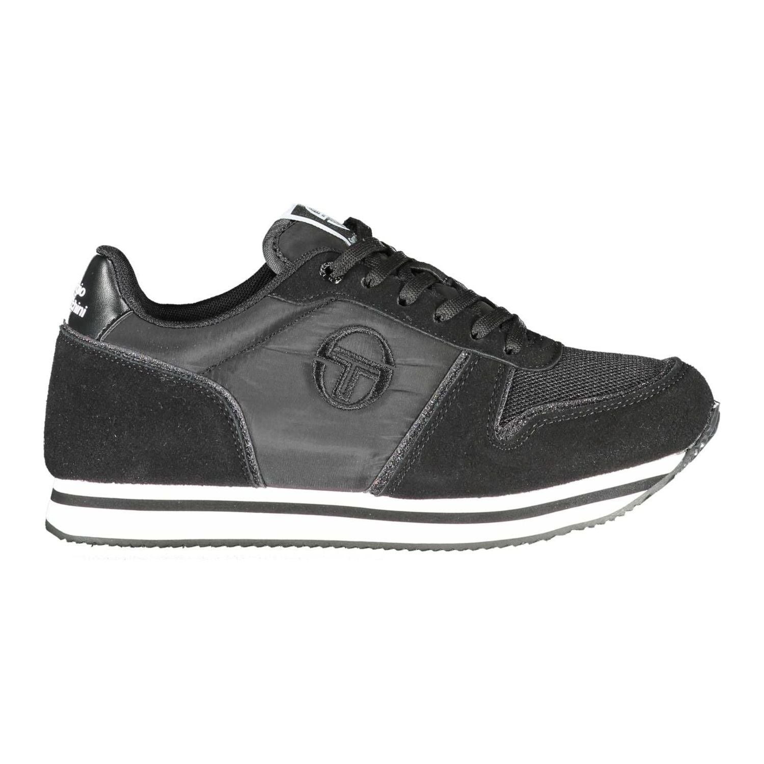 Sergio Tacchini Black Polyester Women Sneaker