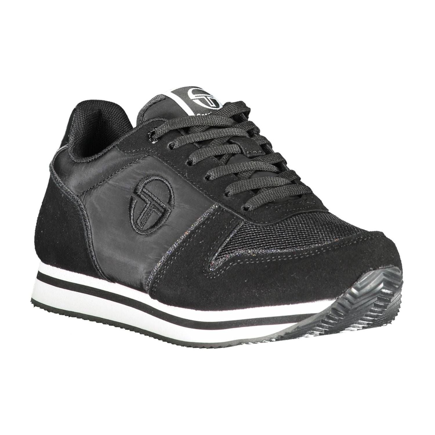 Sergio Tacchini Black Polyester Women Sneaker