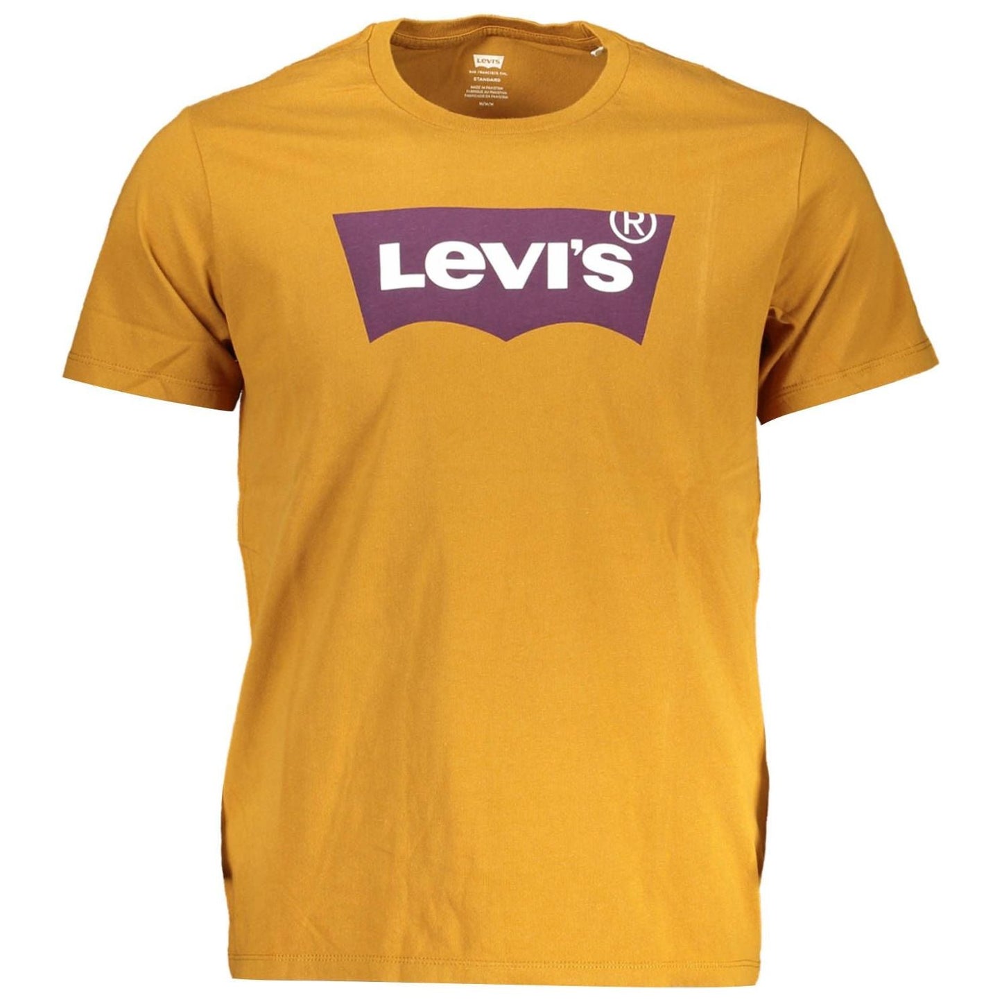 Levi's Brown Cotton Men T-Shirt Levi's