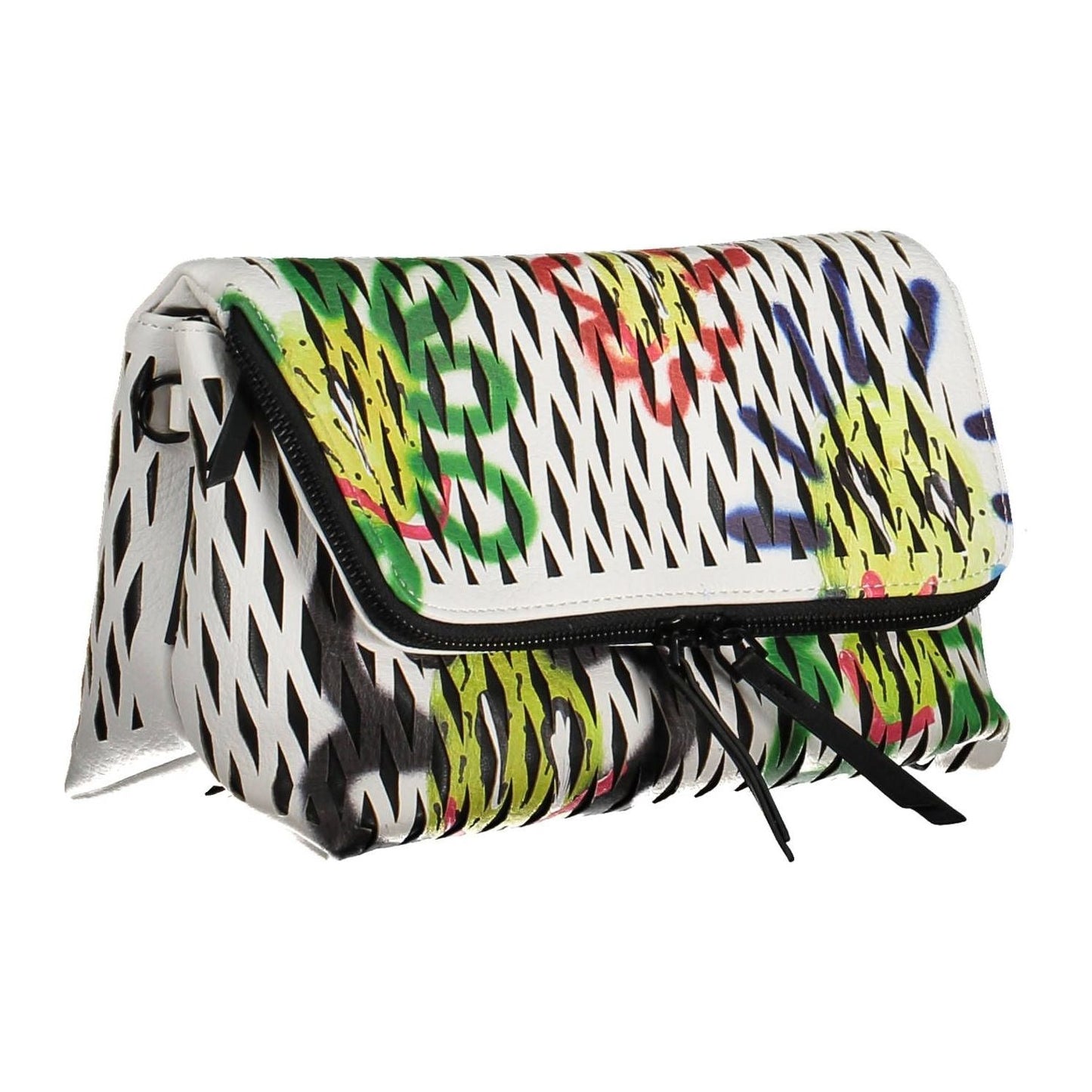 Desigual "White Polyethylene Women Handbag" Desigual