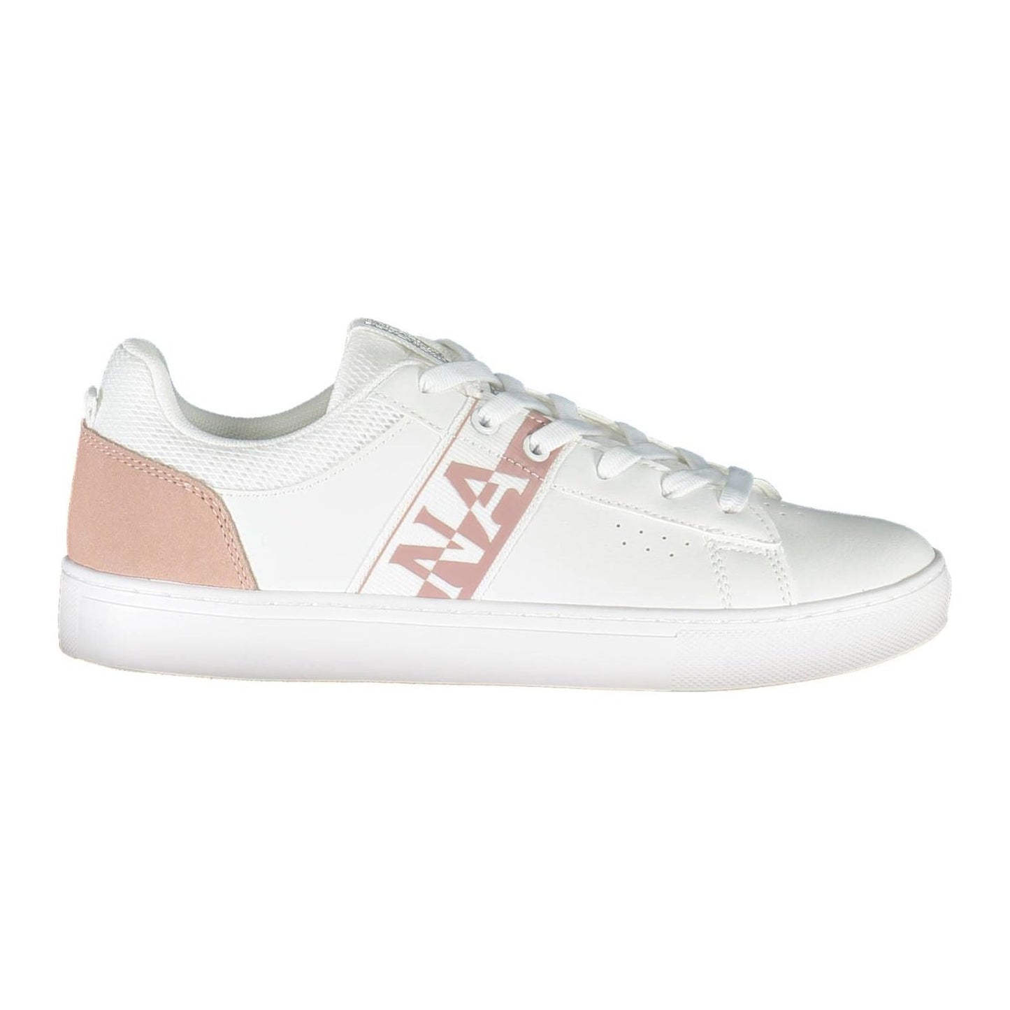 Napapijri White Leather Women Sneaker Napapijri