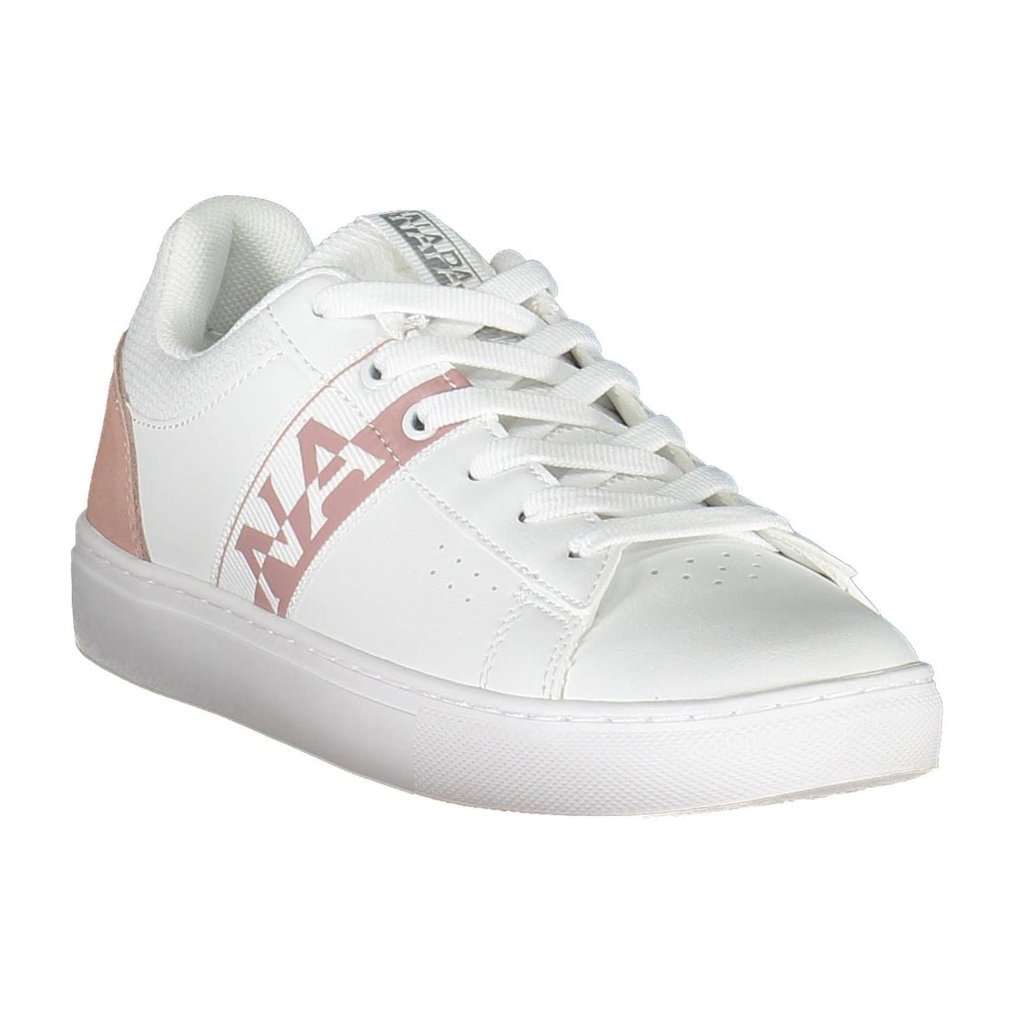 Napapijri White Leather Women Sneaker Napapijri