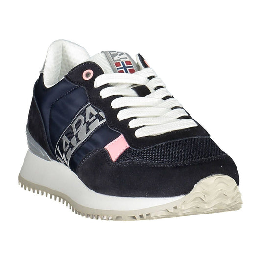 Napapijri Blue Polyester Women Sneaker Napapijri