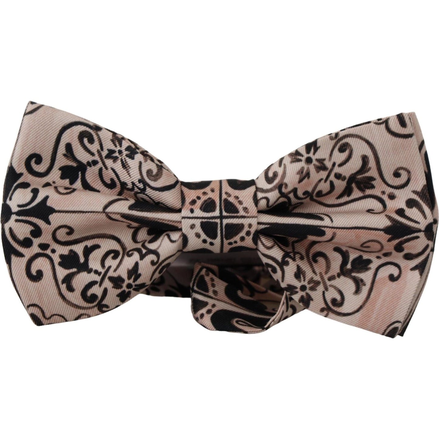 Dolce & Gabbana Elegant Multicolor Silk Bow Tie Dolce & Gabbana