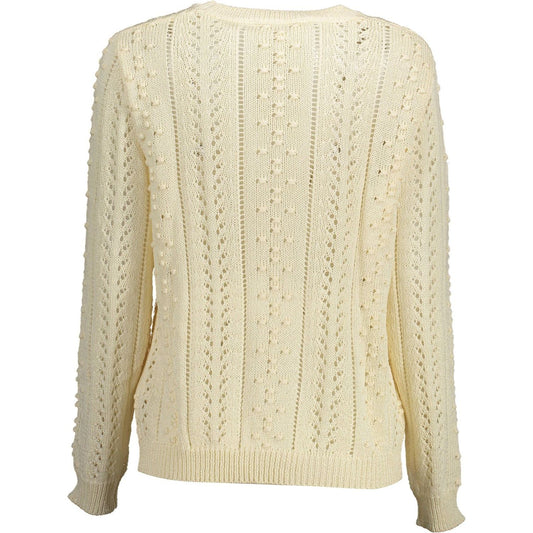 Kocca White Acrylic Women Sweater Kocca