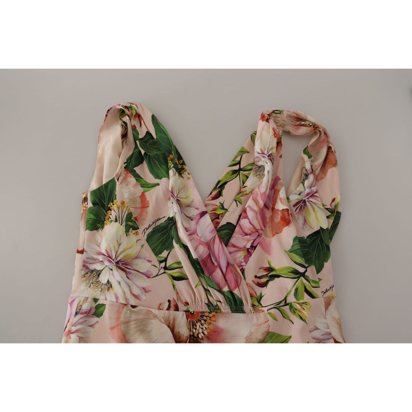 Dolce & Gabbana Elegant Floral Silk Wrap Dress Dolce & Gabbana