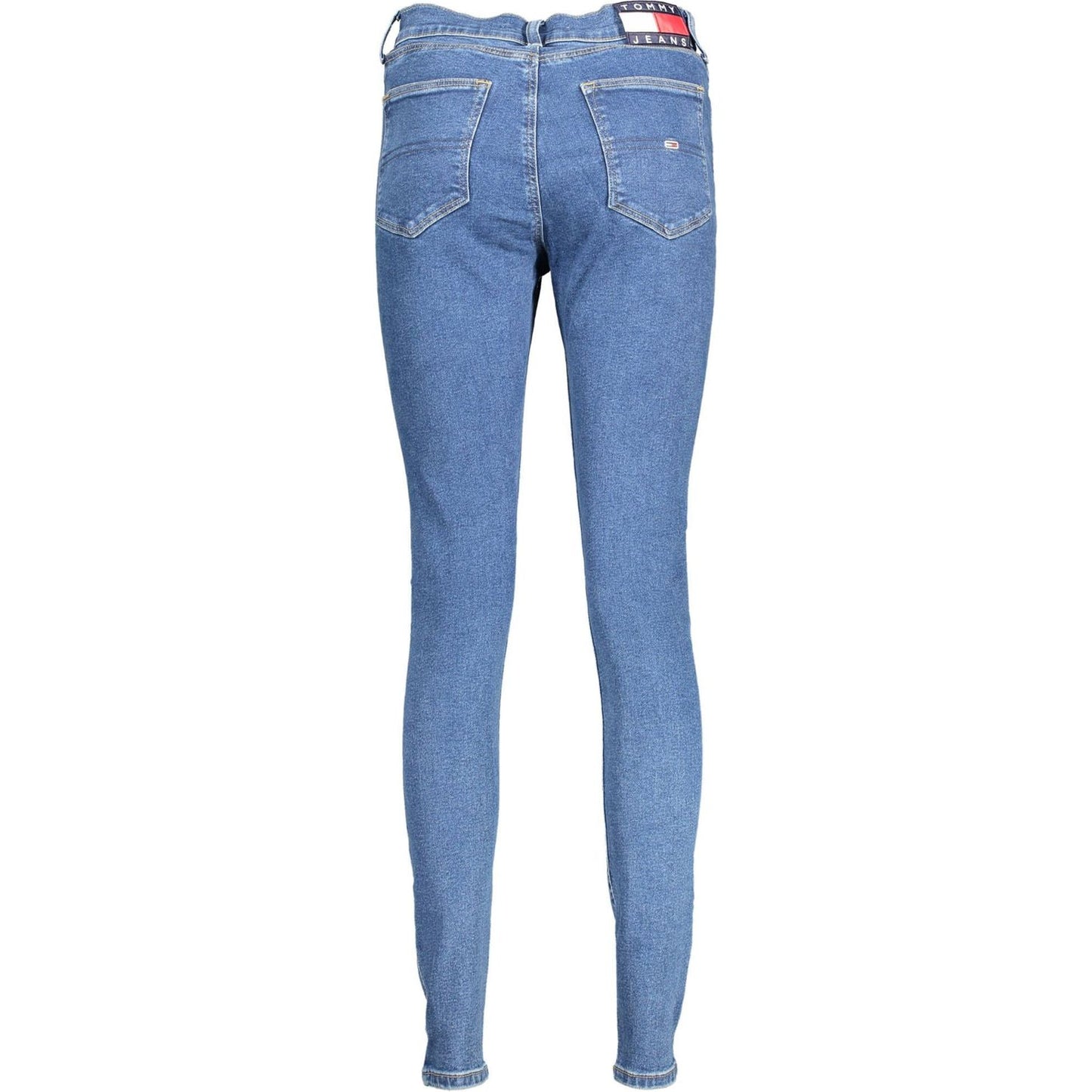 Tommy Hilfiger Blue Cotton Women's Skinny Jean Tommy Hilfiger